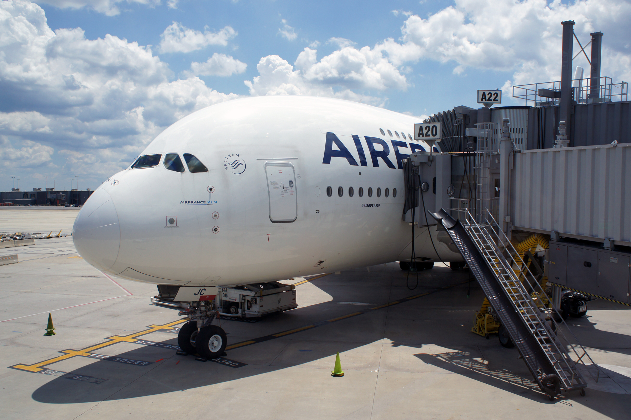 retard d'avion a380